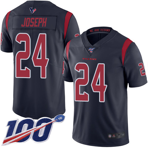 Houston Texans Limited Navy Blue Men Johnathan Joseph Jersey NFL Football #24 100th Season Rush Vapor Untouchable->houston texans->NFL Jersey